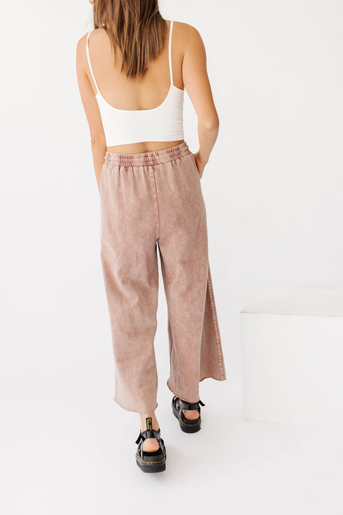 Sun Soaked Lounge Pant// Clay *RESTOCKED*